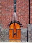 Ingang onder de toren.
<br/>
Gert-Jan Lobbes, 2017